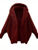 Casaco Cardigan Mia -  Vinho-GG - marmane.com